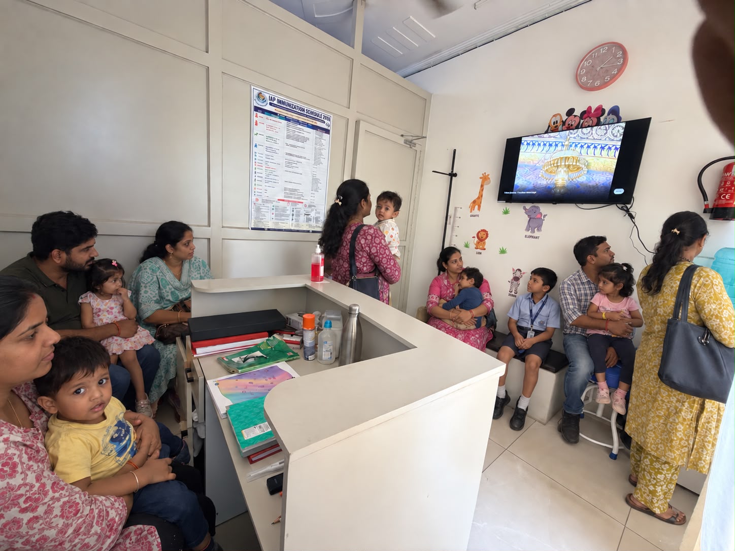 Clinic Reception and Waiting Area
